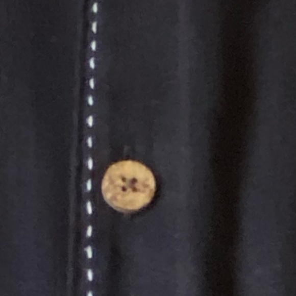 Island Shores Mens Island Wear Black Vacation Resort Bowling Shirt-Sz-L - Picture 10 of 15